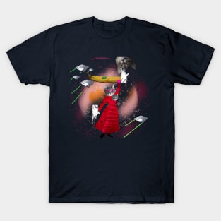 Cool Space Cat Overlord T-Shirt